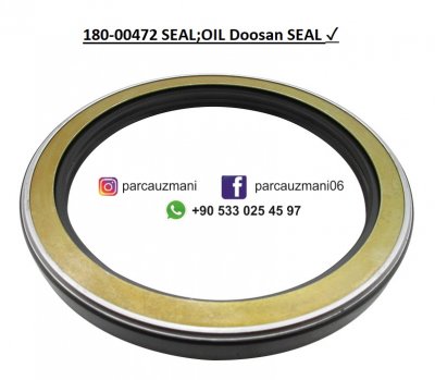 180-00472 18000472 SEAL;OIL DX300, DX300LL, SOLAR SEAL