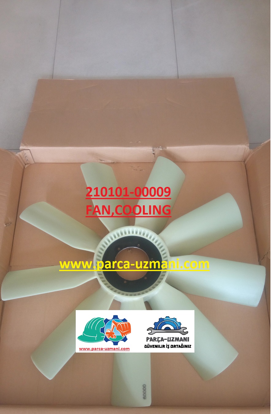 210101-00009  FAN,COOLING PERVANE DOOSAN