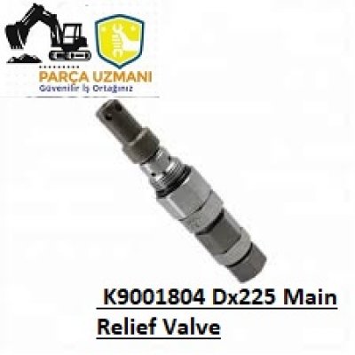 K9001804 DX225LC ANA RELİF  (  Main Relief Valve )